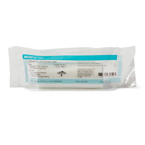 Medline Medfix Ez Dressing Retention Tape 4" x 2yd Msc4124