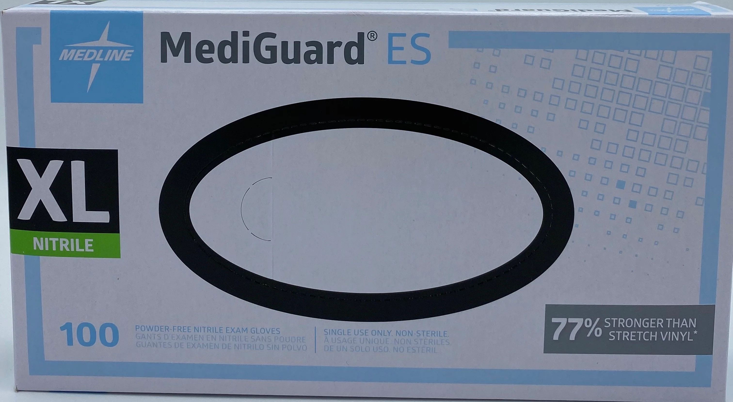 Medline MediGuard ES, Nitrile, 100 gloves - Image 4