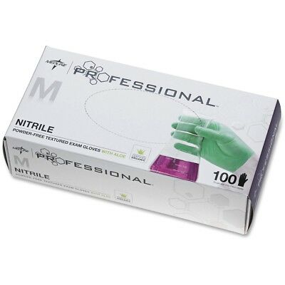 Medline Professional Nitrile Gloves Medium 100ct
