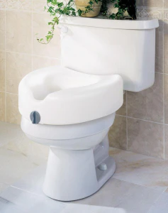 Medline Locking Raised Toilet Seat Without Arms MDS80314H