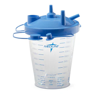 Medline Suction Canister 850Cc With Lid HCS7850