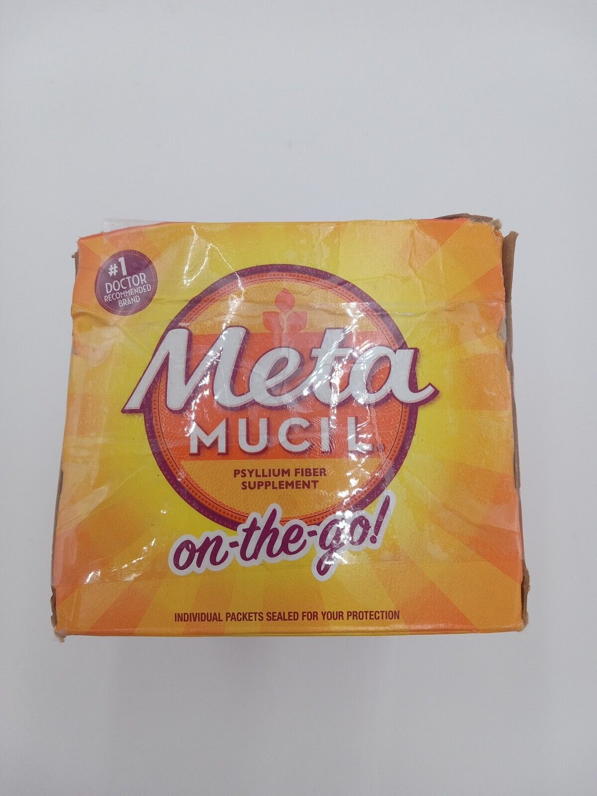 Metamucil Psyllium Fiber Supplement Orange, 30 Sachets - Image 5