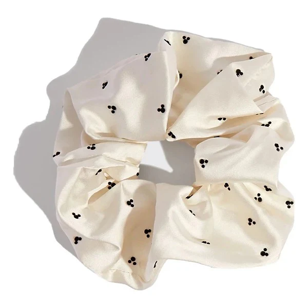 Kitsch Mickey Fabric Rhinestone Scrunchie Jumbo Hair Tie - Image 2