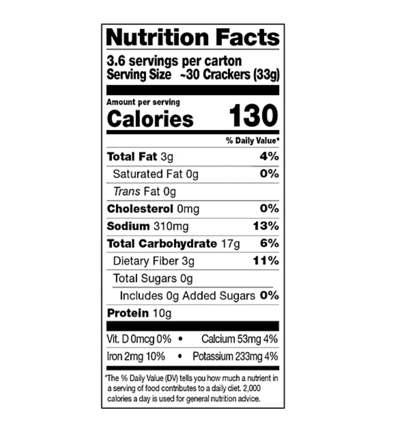 Milton’s Plant-Based Protein Crackers Red Chili, 120g - Image 2