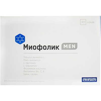 Miofolik Миофолик Men Порошок Д/орал. Раствора По 4 Г №30 (саше) (Sachets)