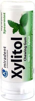 Miradent Xylitol Chewing Gum Spearmint 30ct