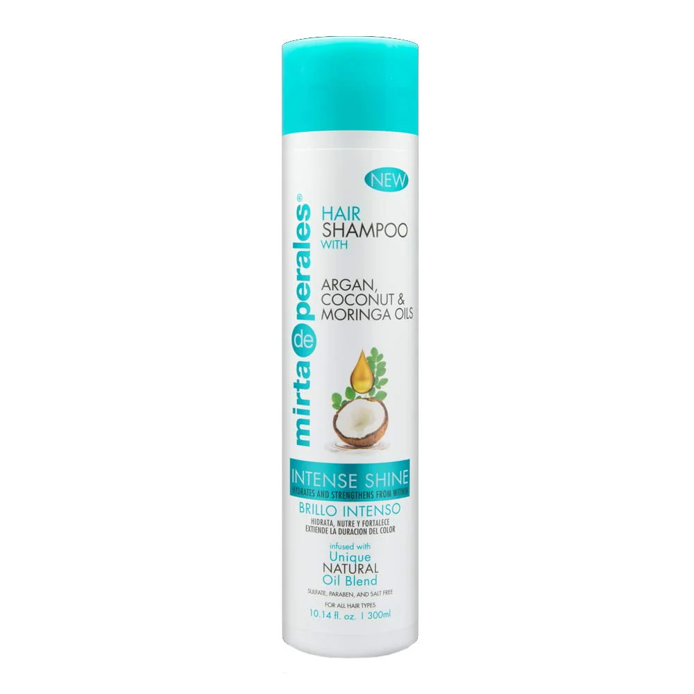 Mirta De Perales Shampoo With Argan Intensive Shine 10.14oz