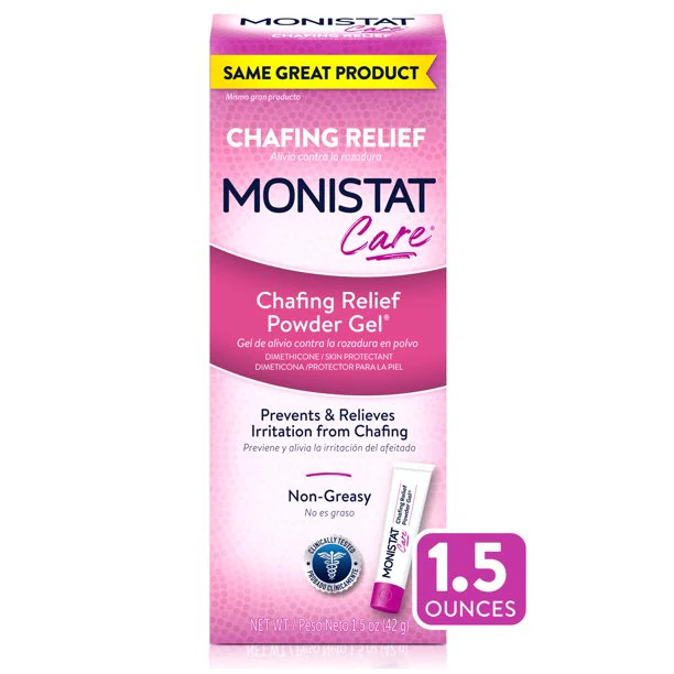 Monistat Care Chafing Relief Powder Gel  1.5 OZ