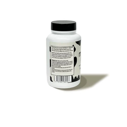 Moove Bovine Colostrum Capsules 1,000mg, Grass-Fed Dutch Cows 60 Capsules - Image 8