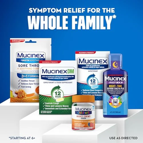 Mucinex Children's Daytime Cough Relief Chews, Mixed Berry, 16 ct - Image 8