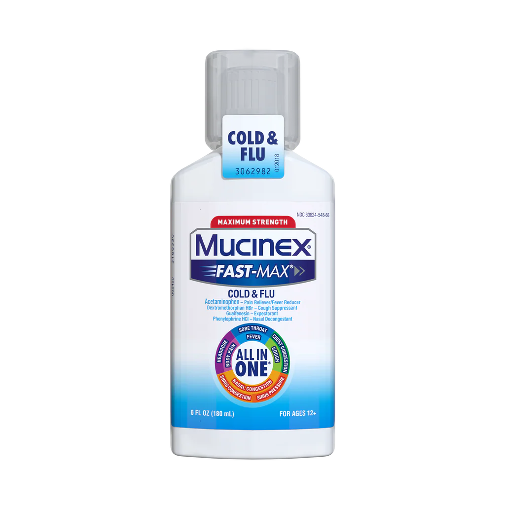 Mucinex Fast Max Severe Cold & Flu 6Oz