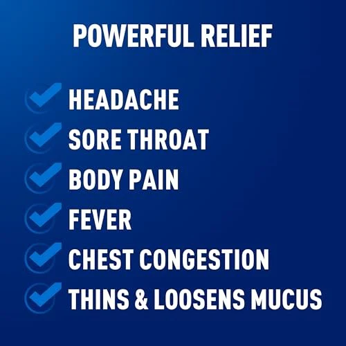 Mucinex Rapid + Clears Maximum Strength Cold Medicine & Expectorant, 16  Liquid Gels - Image 2