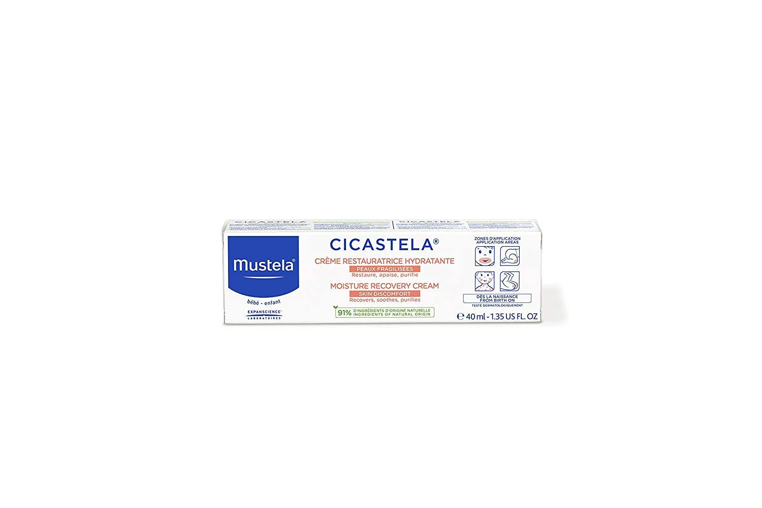 MUSTELA CICASTELA MOISTURE RECOVERY CREAM 1.35 Oz - Image 2