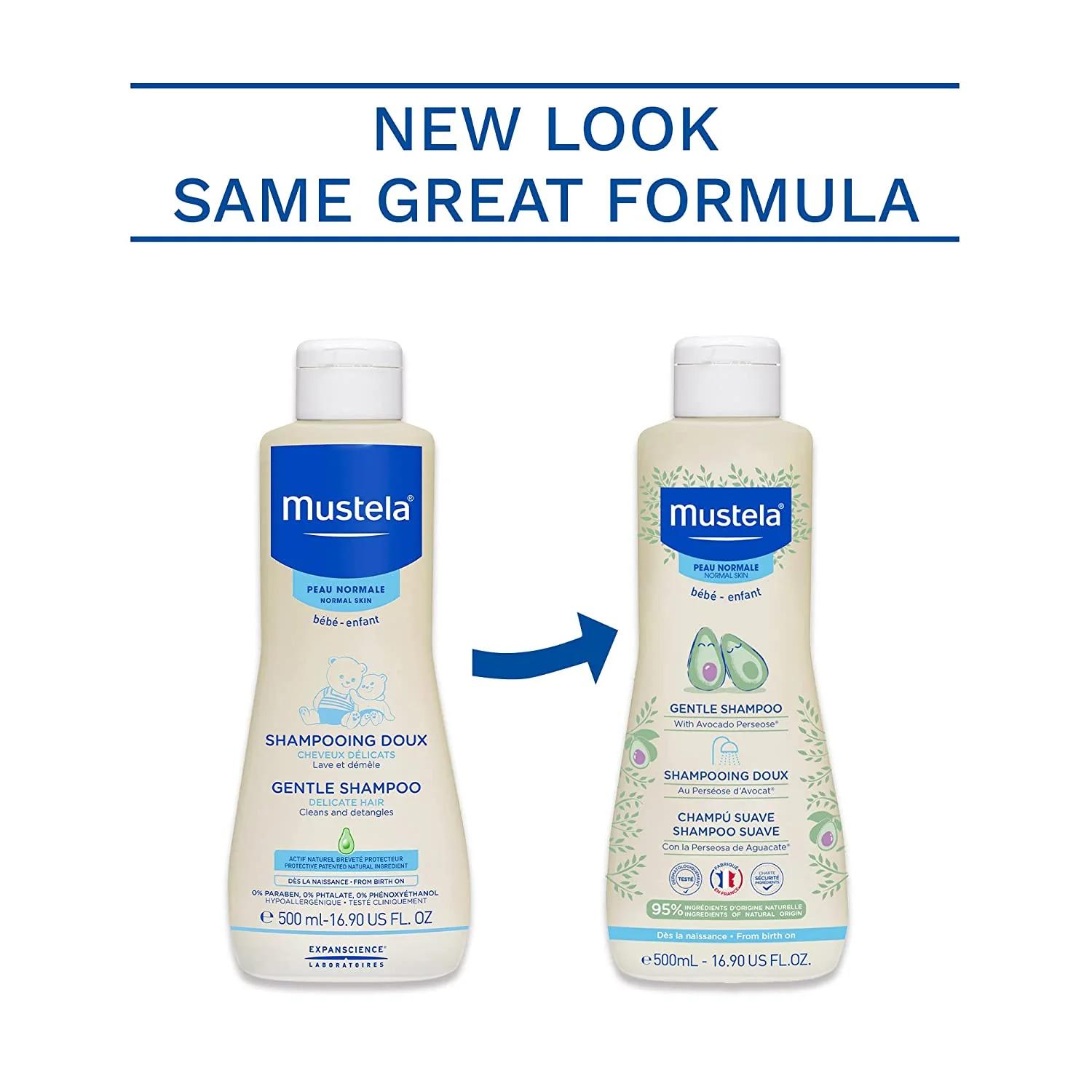 MUSTELA GENTLE SHAMPOO AVOCADO 16.9 Oz - Image 3