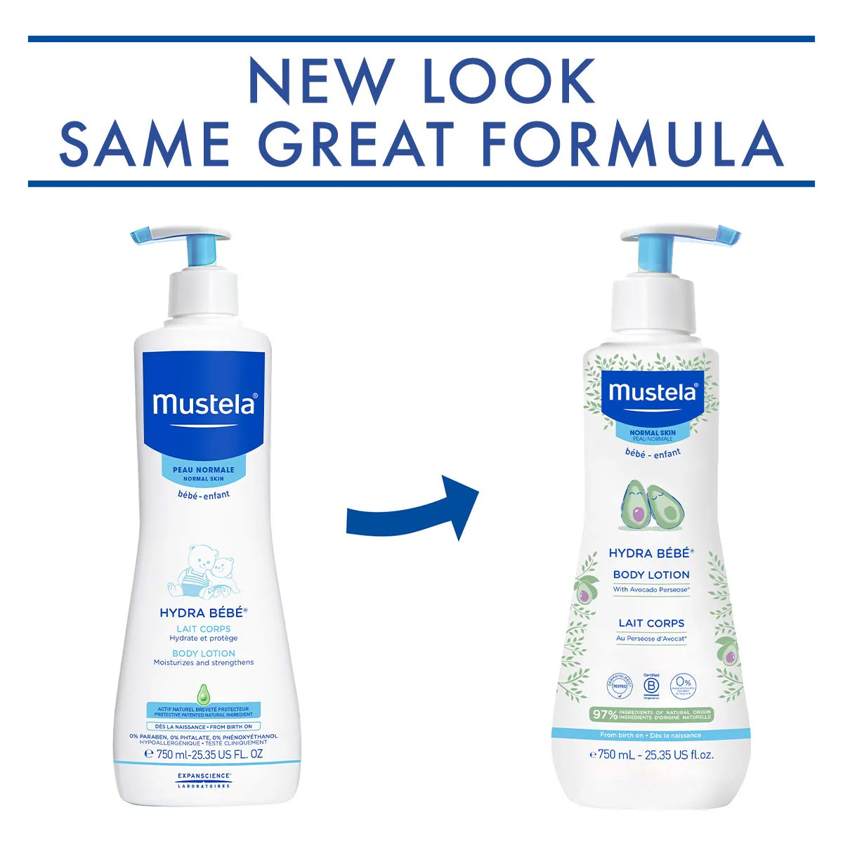 Mustela Hydra Bebe Body Lotion, Daily Moisturizing Baby Lotion for Normal Skin. 300 ml - Image 3