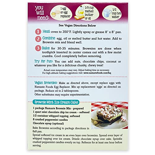 Namaste Foods Gluten-Free Fudge Brownie Mix - Image 2