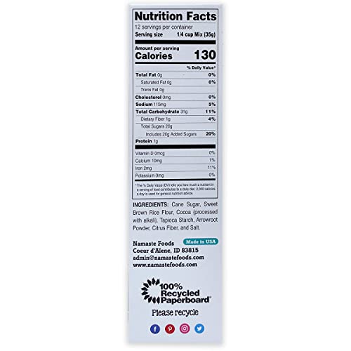 Namaste Foods Gluten-Free Fudge Brownie Mix - Image 6