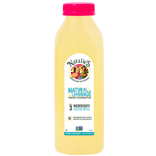 Natalie's Natural Lemonade Juice 16Oz