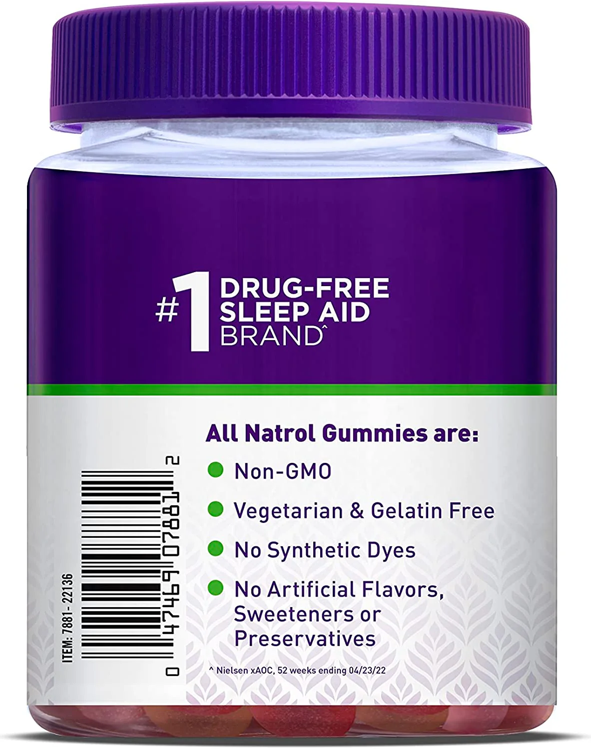 NATROL MELATONIN MAX 10MG GUMMIESX50 - Image 3