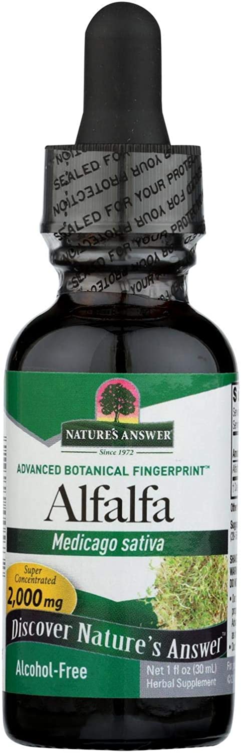 NATURES ANSWER ALFALFA EXTRACT 1Oz