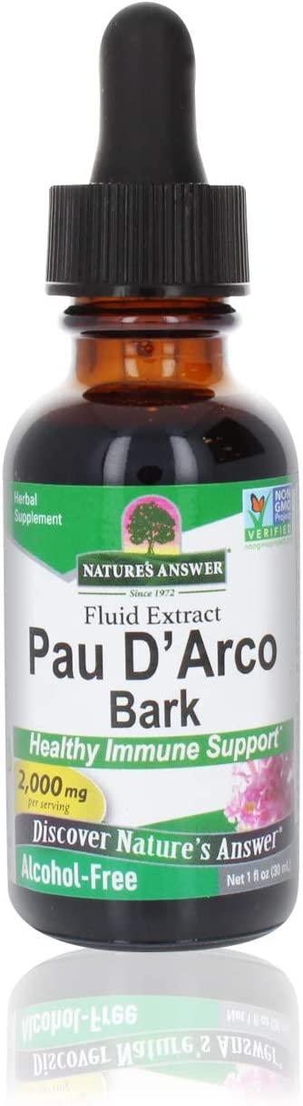 NATURES ANSWER PAU D ARCO BARK 1Oz