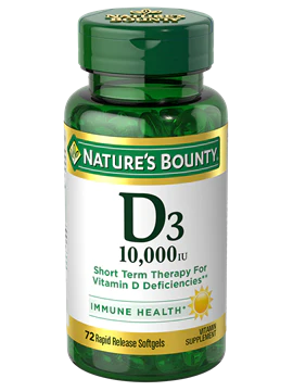 Nature's Bounty Vitamin D3 10.000IU Softgels