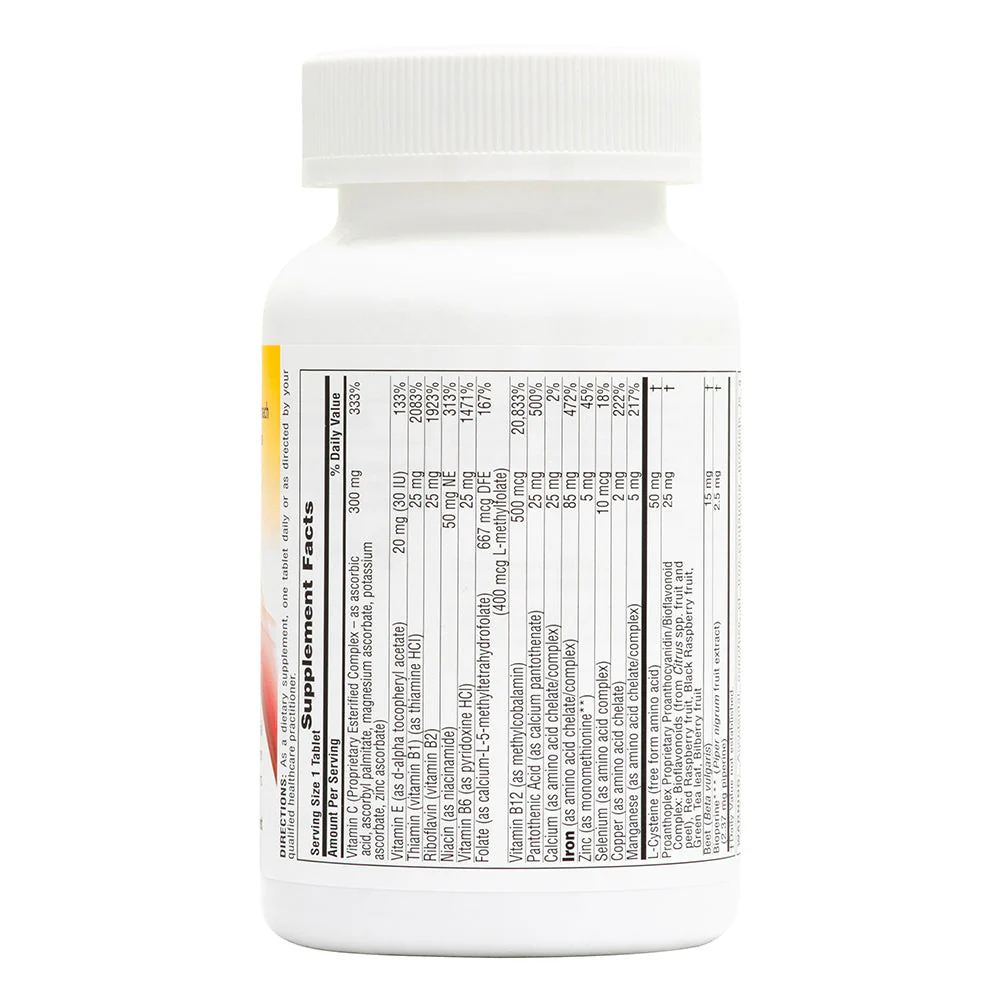 Nature's Plus Hema-Plex Slow Release Tablets 60ct - Image 2