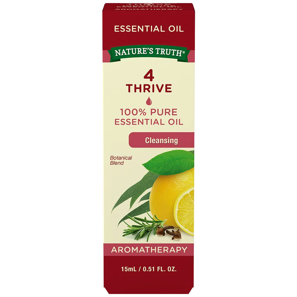 Nature's Truth Aromatherapy Pure Essential Oil 4 Thrive 15Ml - Image 2