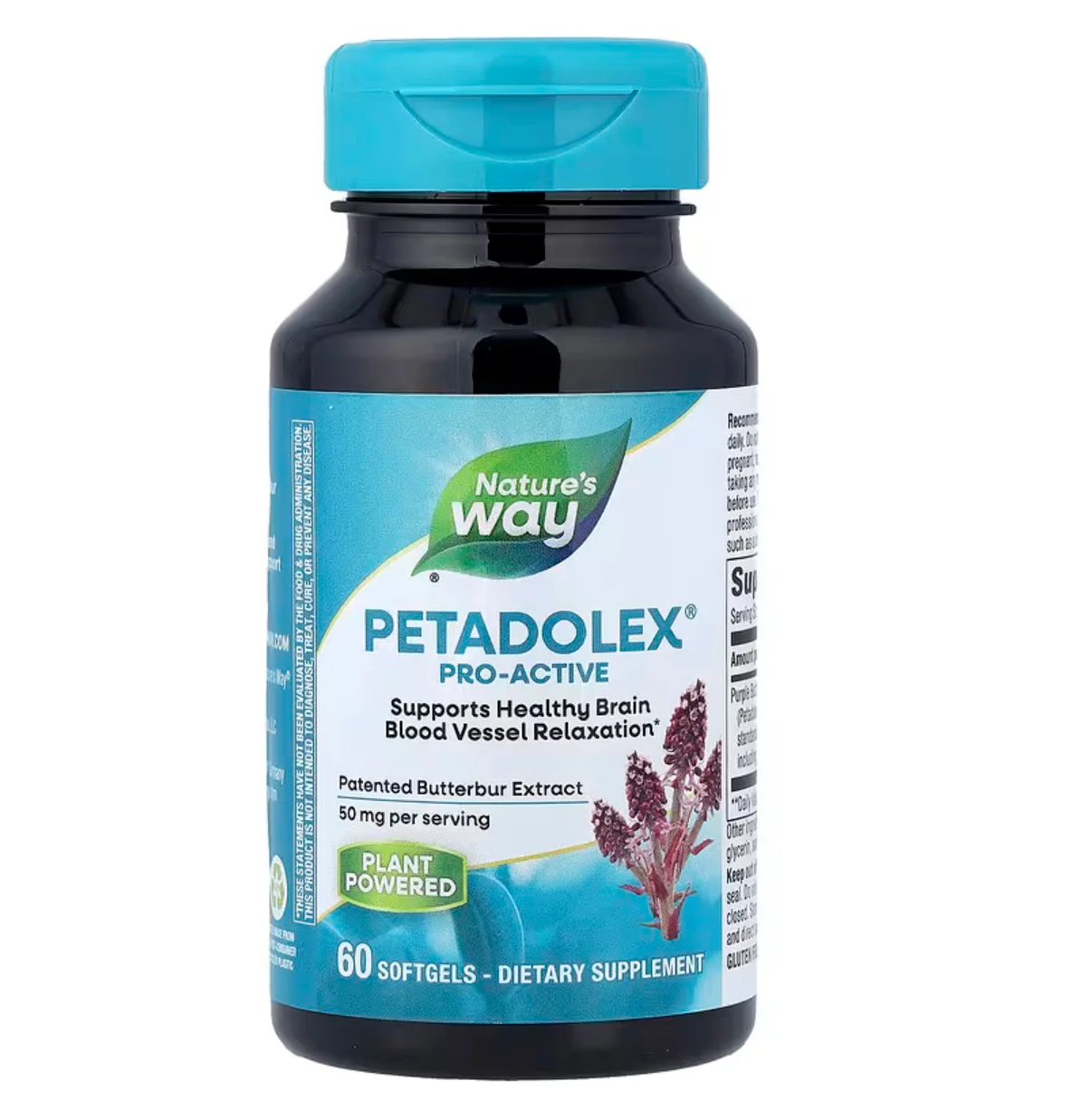 Nature's Way PETADOLEX®, Pro-Active, 50 mg , 60 Softgels