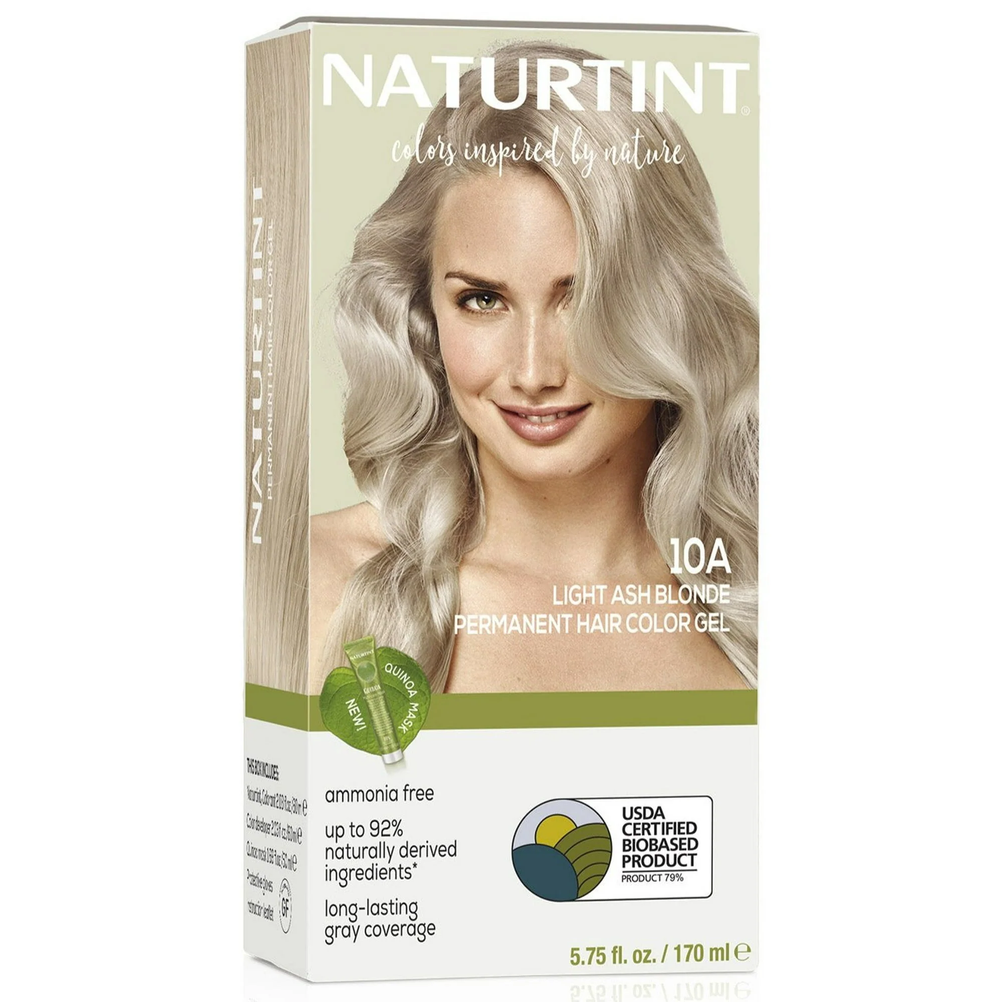 Naturtint Permanent Hair Color Light Dawn Blonde 10A 5.4oz