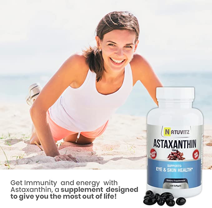 Natuvitz Astaxanthin 10mg Softgels - Image 4
