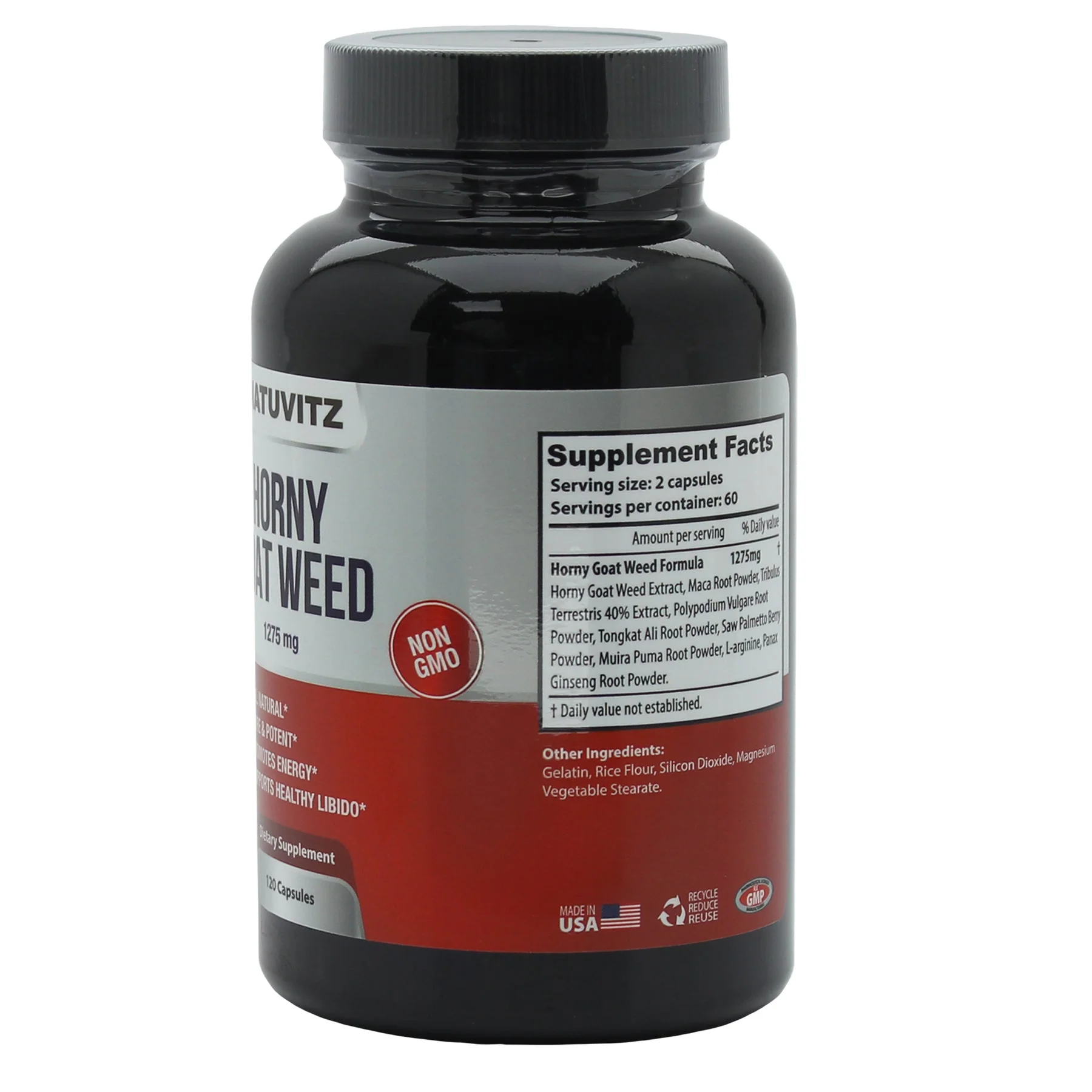 Natuvitz Horny Goat Weed Capsules - Image 4