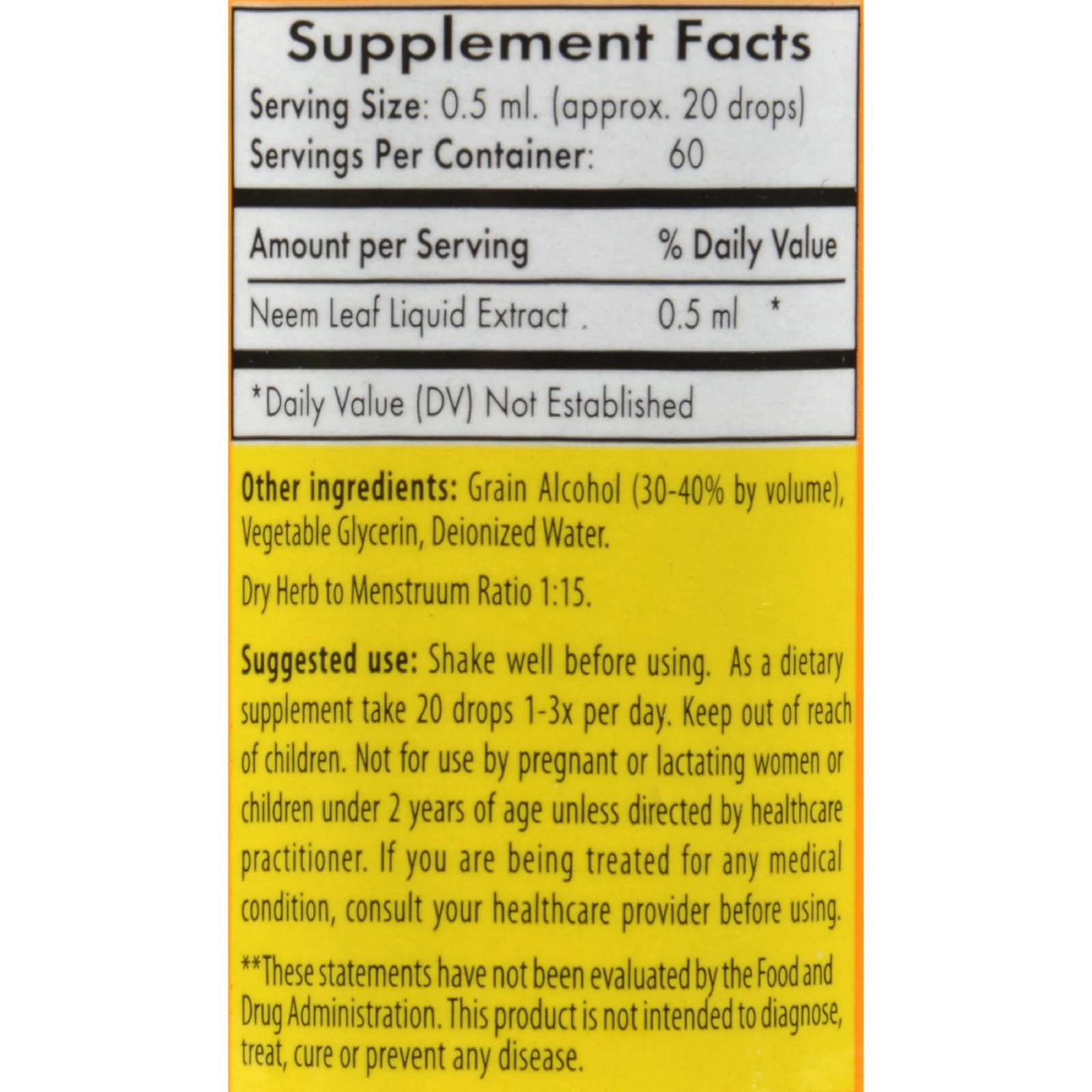 Neem Aura Naturals Neem Leaf 1 oz - Image 2