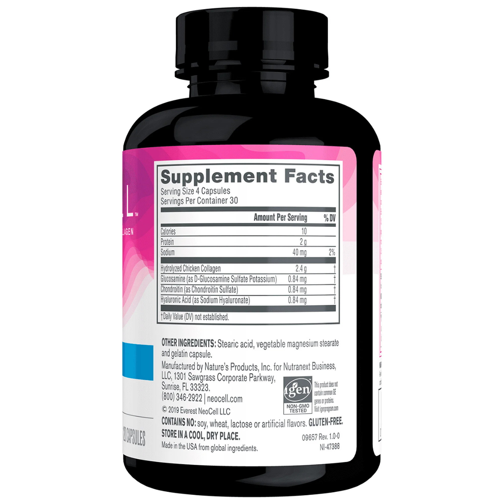 Neocell Collagen Type II 120 Capsules - Image 2