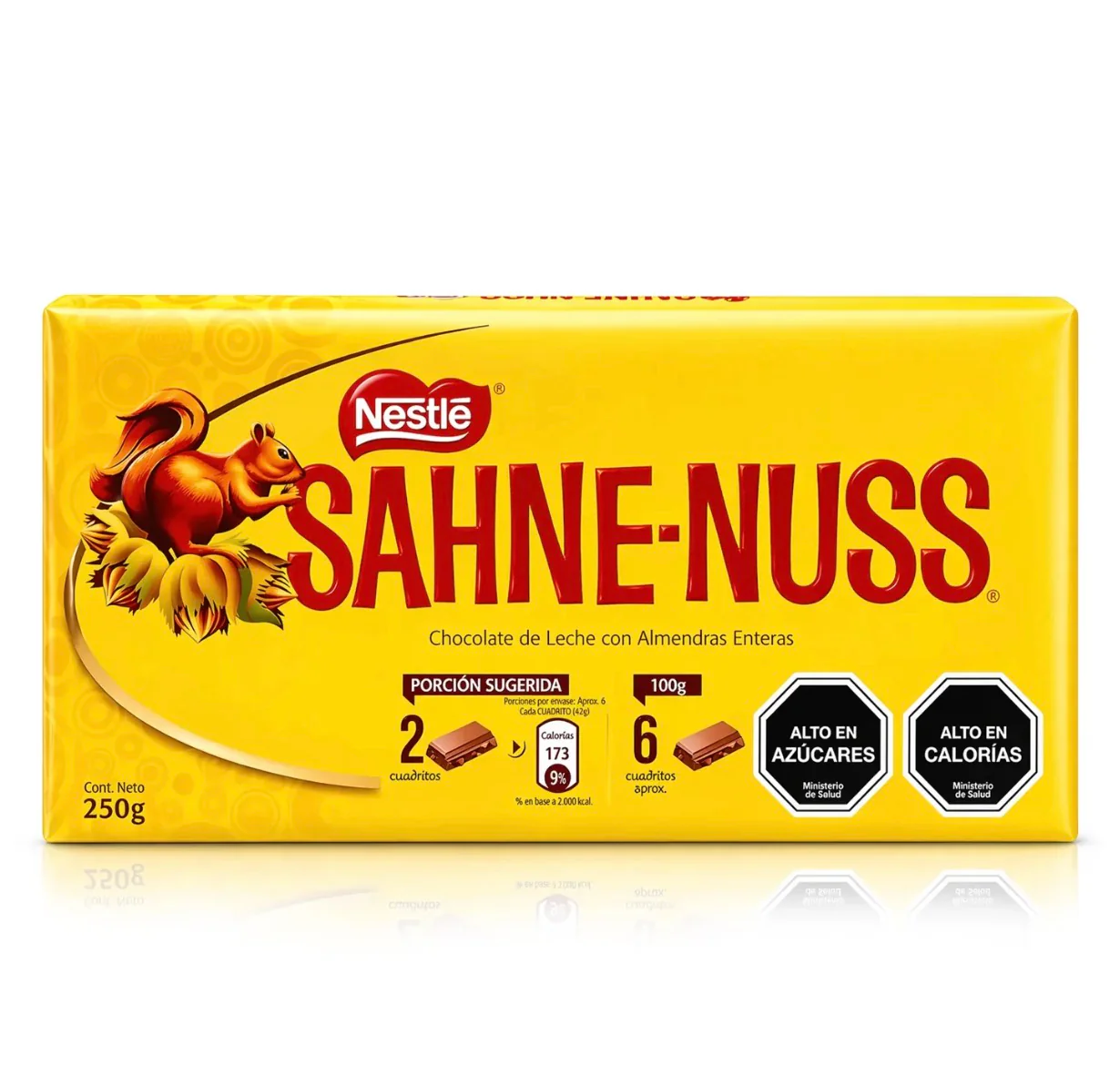 Nestle Sahne Nuss Milk Chocolate Bar with Whole Roasted Almonds 250g