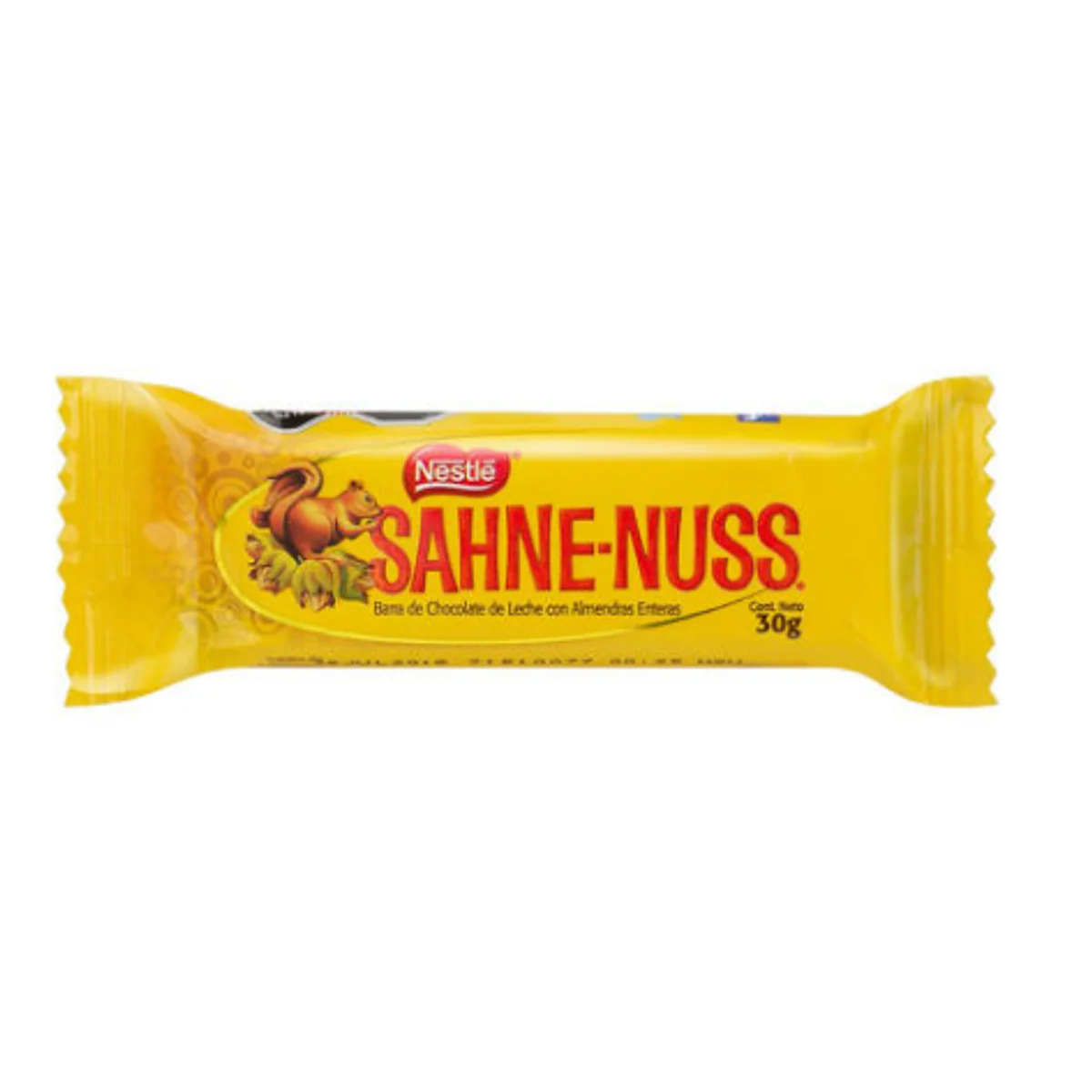 Nestle Sahne Nuss Milk Chocolate Bar with Whole Roasted Almonds 30g