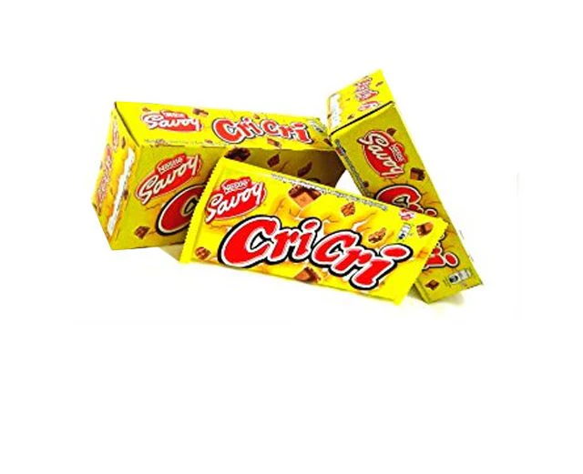 Nestle Savoy Chocolate Cricri 123gr BOX OF 5