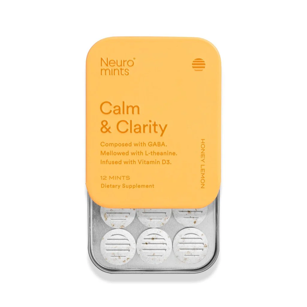 Neuro Calm & Clarity, Honey Lemon Mints, 12 ct