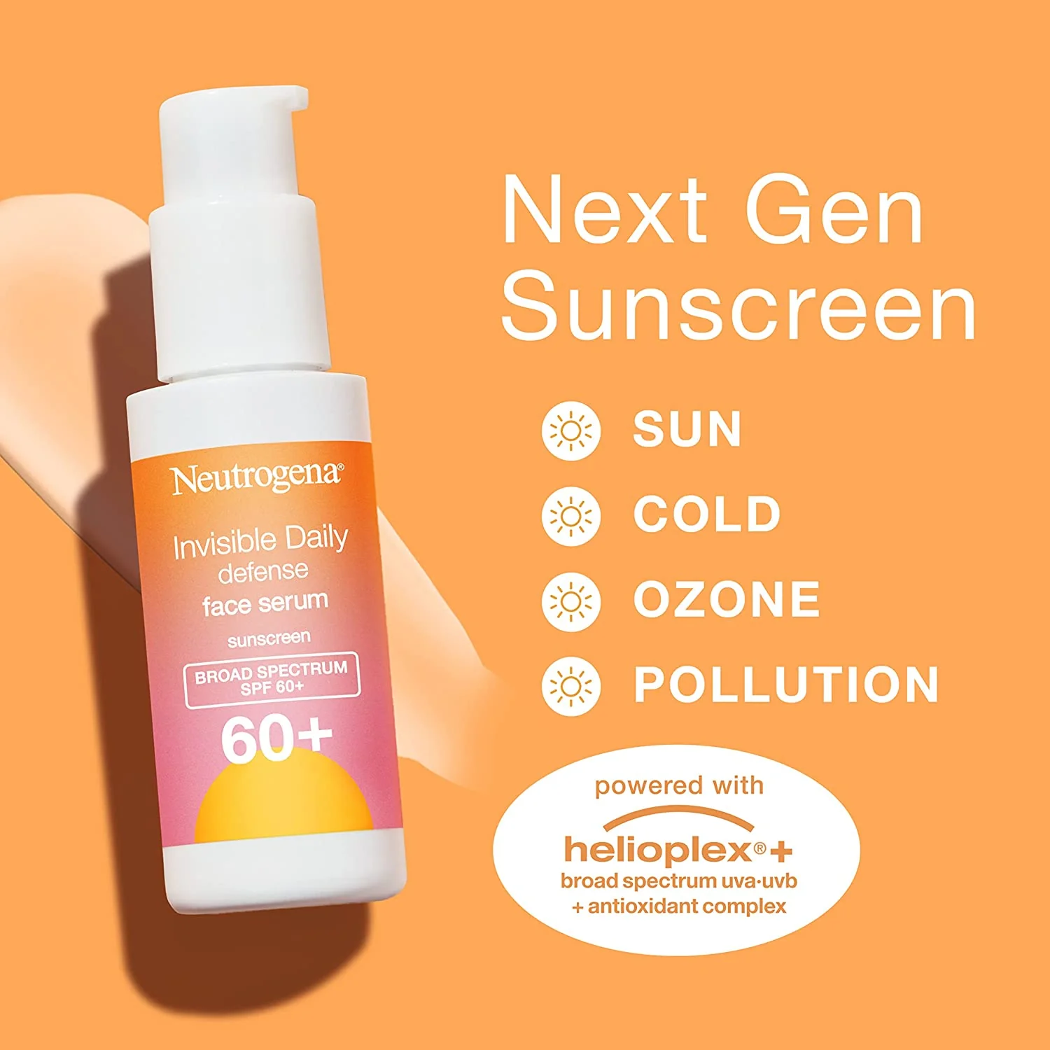 NEUTROGENA INVISIBLE DAILY FACE SERUM SPF 60+ 1.7 Oz - Image 4