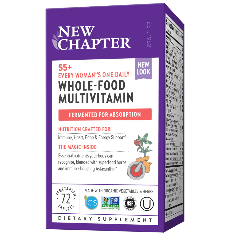 New Chapter Every Woman's One Daily 55+ Multivitamin for Women 24 Tablets - Image 5