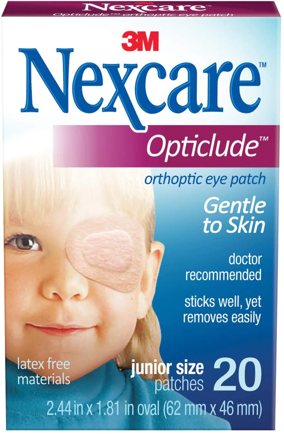 Nexcare Opticlude Eye Patches Juniors - Image 5
