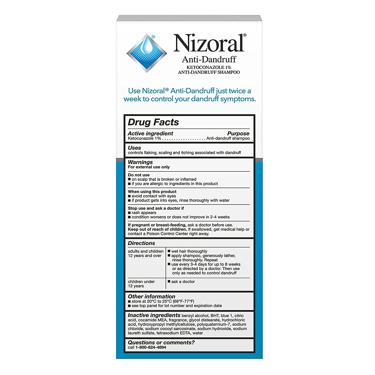 Nizoral A-D Anti-Dandruff Shampoo, 7 Fl. Oz - Image 3