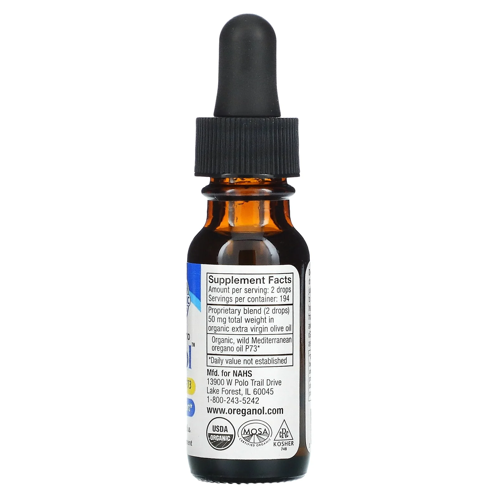 North American Herb & Spice Oregano Oil .45oz - Image 3