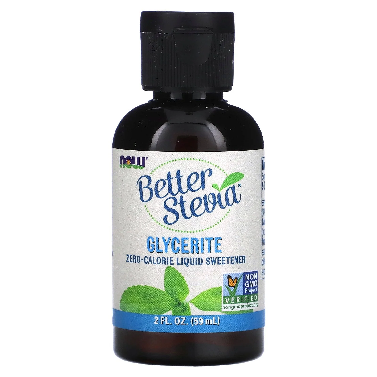 Now Better Stevia Liquid 2 Oz Glicerite