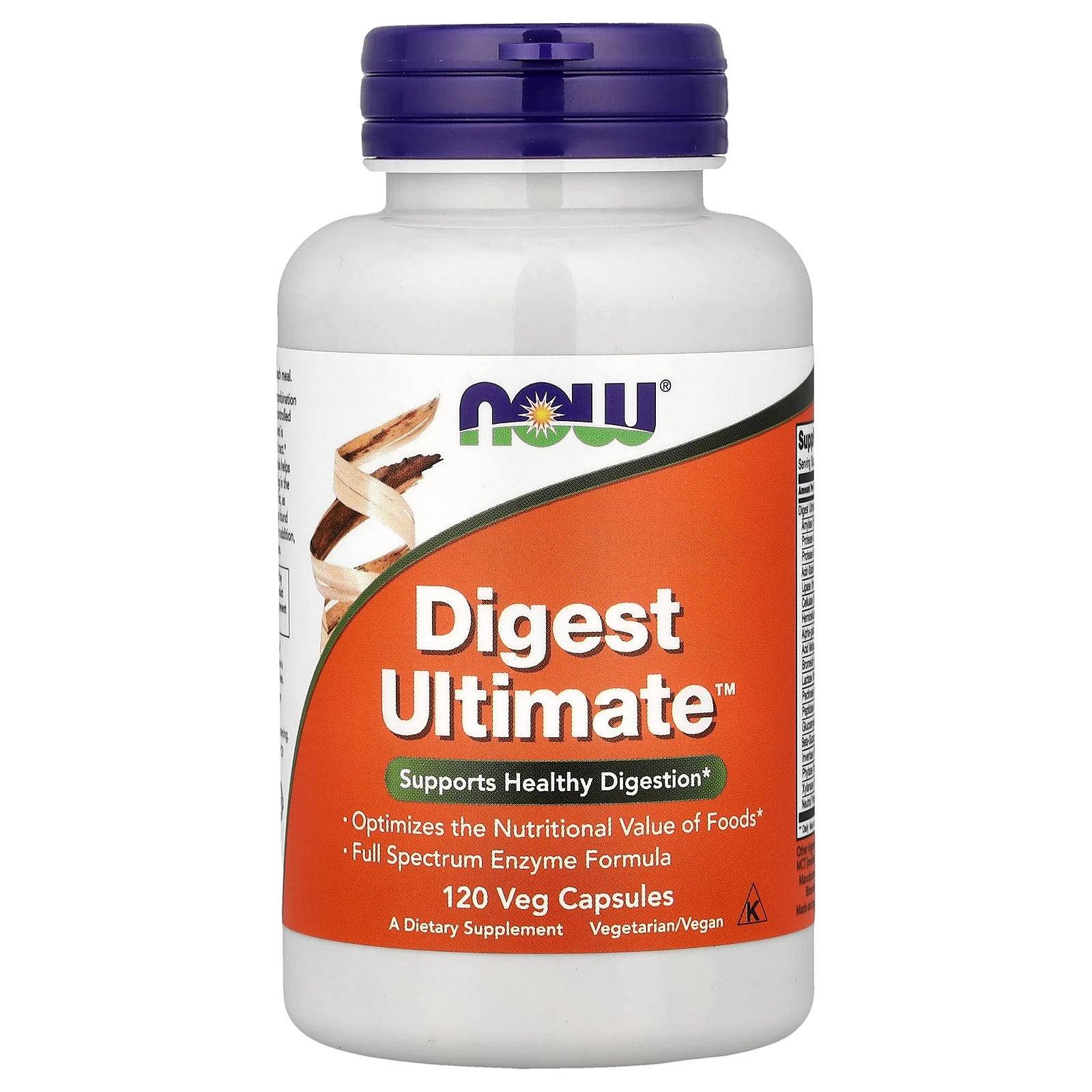 Now Digest Platinum Vegetable Capsules 120ct