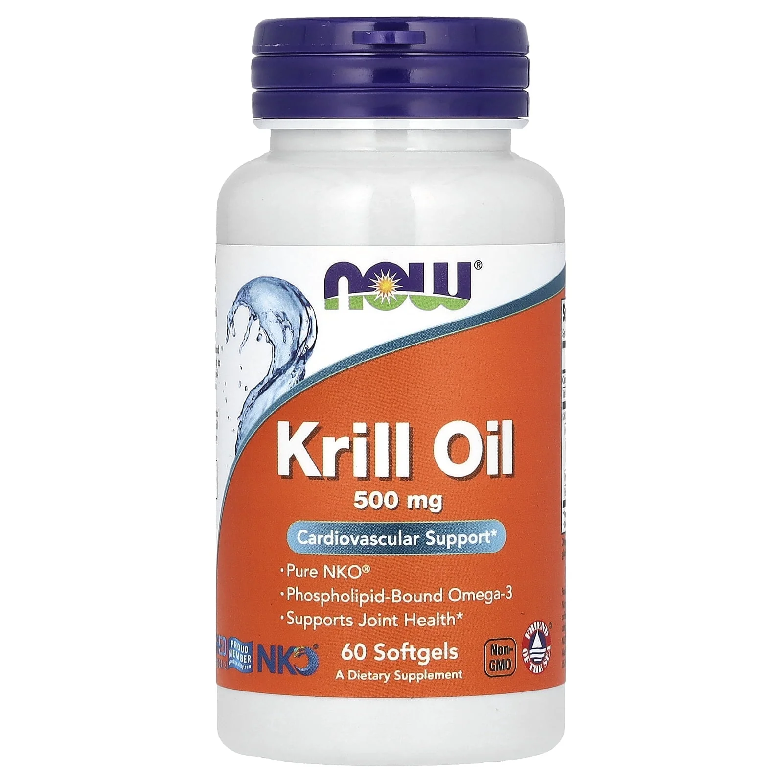 Now Krill Oil 500mg Softgels 60 ct