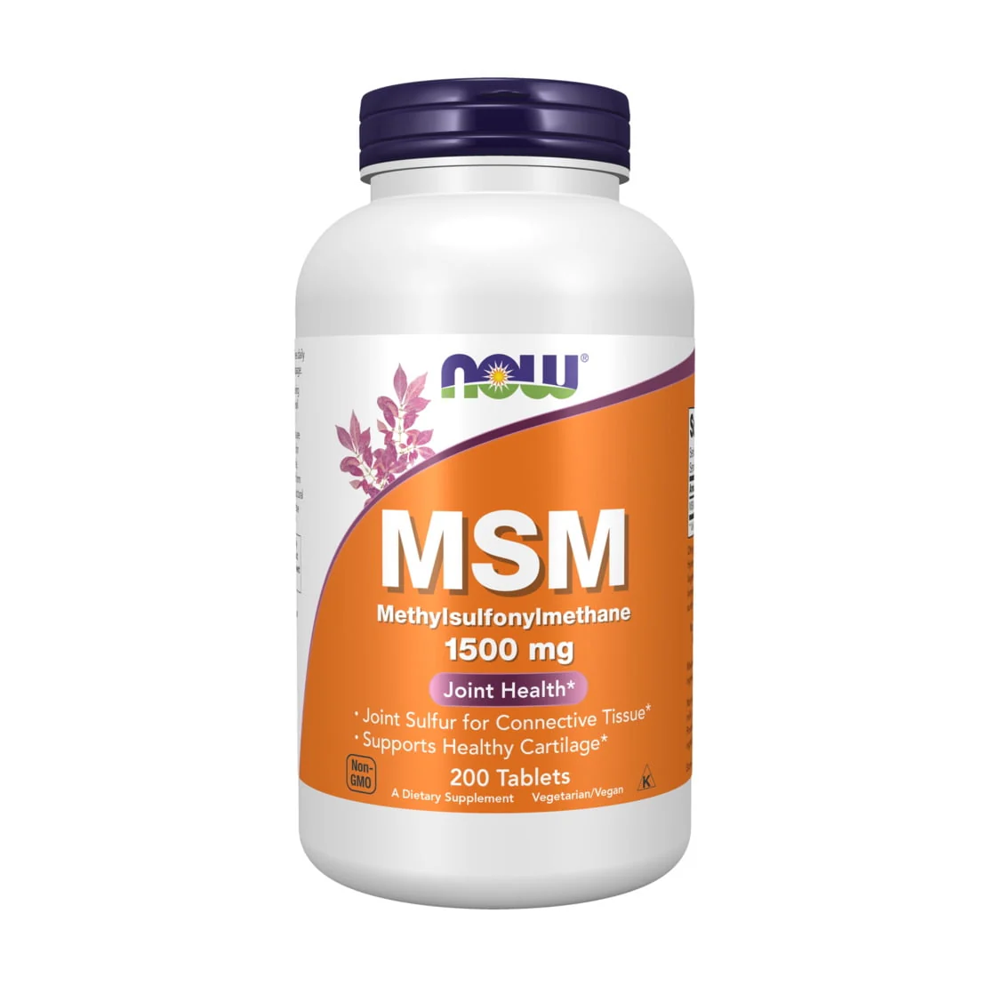Now MSM 1500mg 200 Tablets