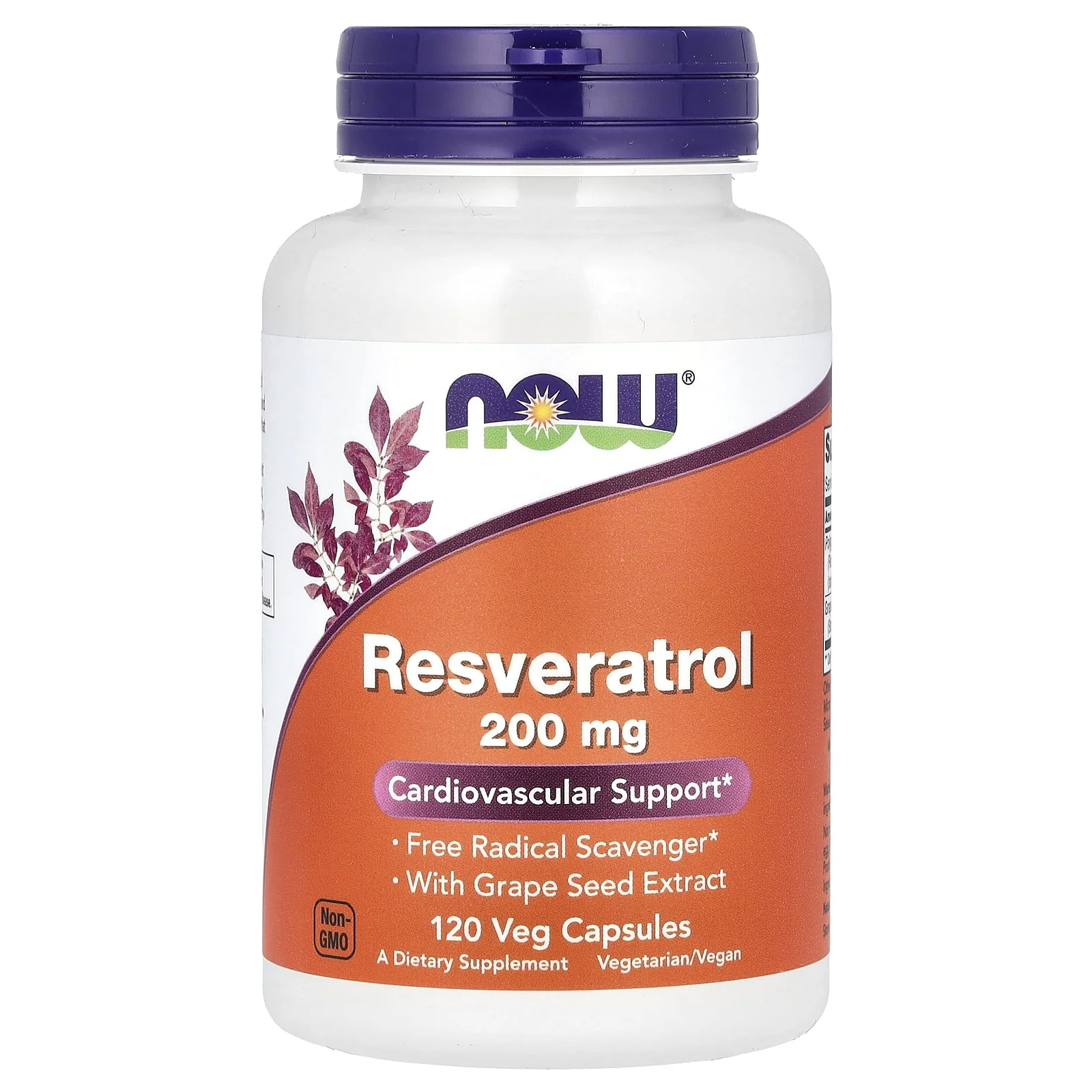 Now Natural Resveratrol 200mg