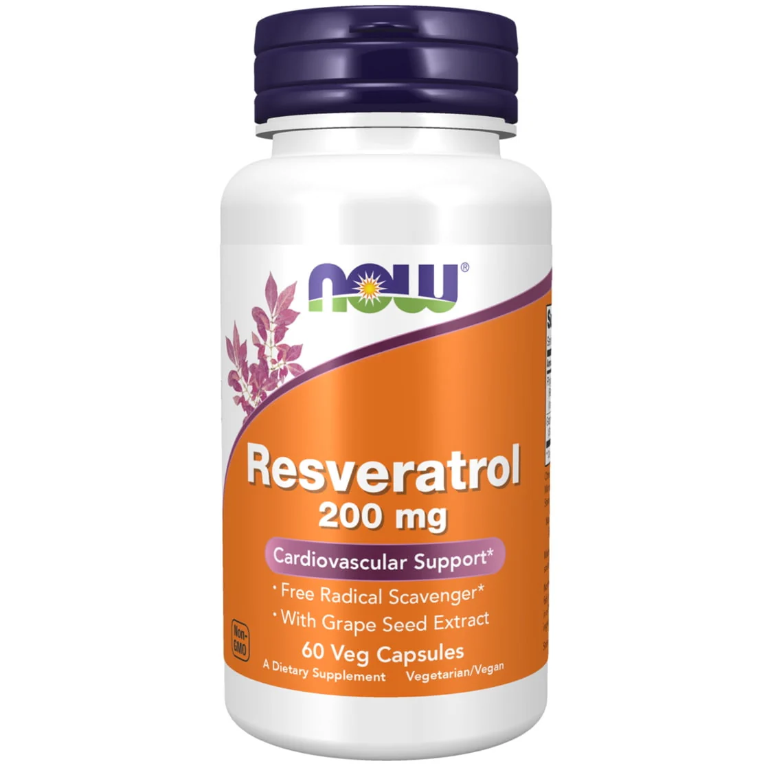 Now Natural Resveratrol 200mg - Image 2