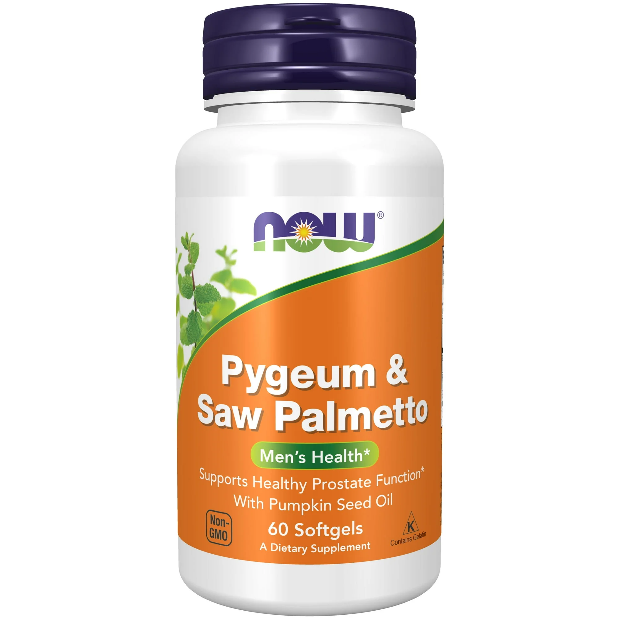 Now Pygeum & Saw Palmetto 25/80mg 60 Softgels